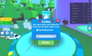The code redemption window in Grow Old Simulator (Image via Roblox Corporation)